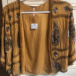 COPY - Free People Embellished Cardigan